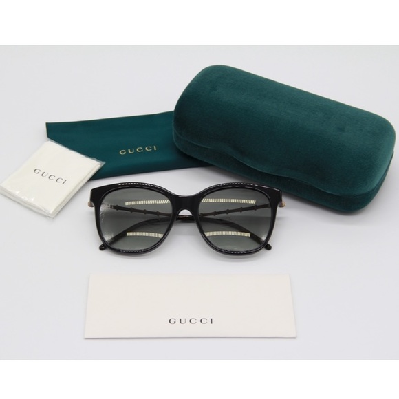 NEW GG0654S 001 GUCCI SUNGLASSES NEW COLLECTION WOMEN’S GUCCI EYEWEAR - Picture 9 of 11